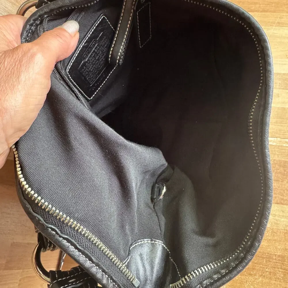 vintage Coach Soho Signature Hobo Bag